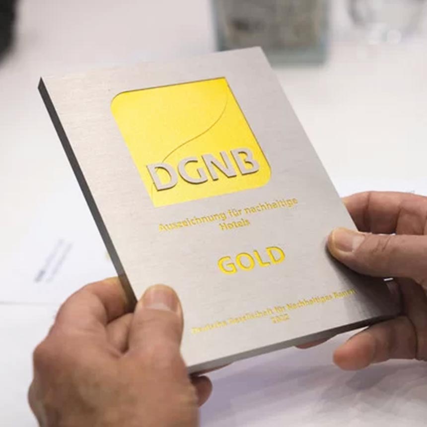 DGNB Plakette Gold